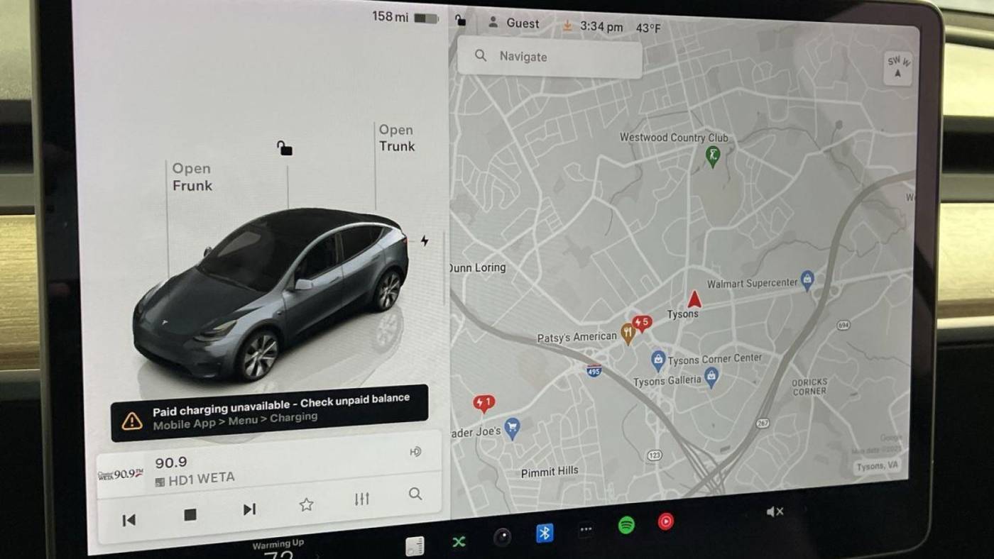 2022 Tesla Model Y 7SAYGDEE5NF357485