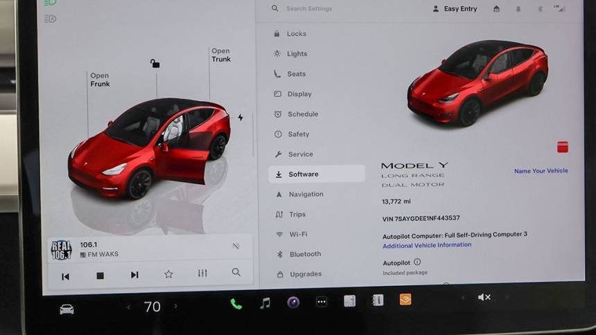 2022 Tesla Model Y 7SAYGDEE1NF443537