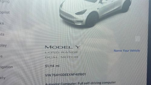 2022 Tesla Model Y 7SAYGDEEXNF481901