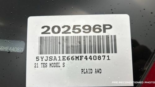 2021 Tesla Model S 5YJSA1E66MF440871