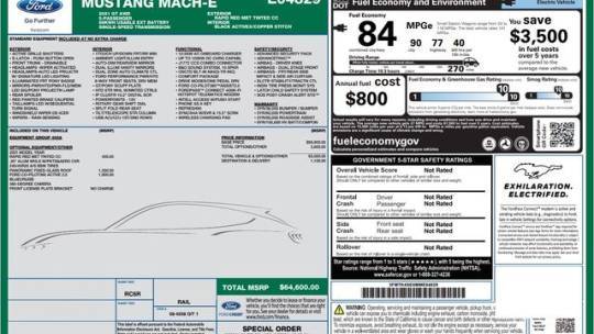 2021 Ford Mustang Mach E 3FMTK4SE6MME04829