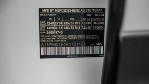 2024 Mercedes EQB W1N9M0KB6RN101434
