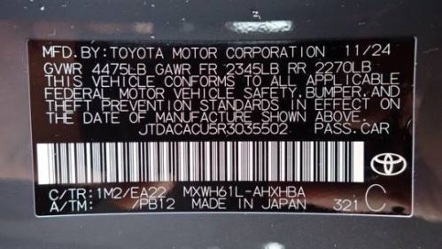 2024 Toyota Prius Prime JTDACACU5R3035502