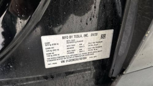 2020 Tesla Model X 5YJXCBE26LF301888