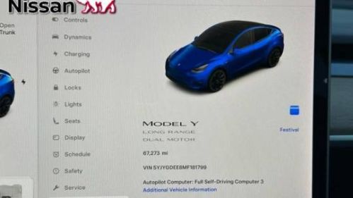 2021 Tesla Model Y 5YJYGDEE8MF181799