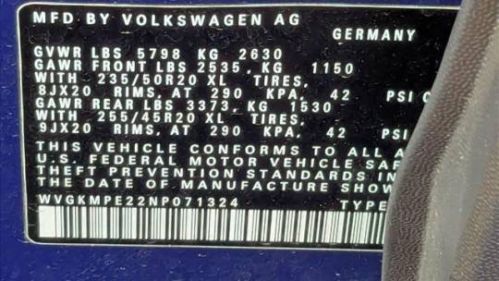 2022 Volkswagen ID.4 WVGKMPE22NP071324