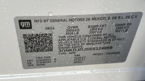 2025 Chevrolet Blazer EV 3GNKDJRJ5SS124959