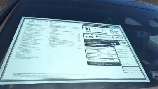 2022 Mercedes EQS Sedan W1KCG2DB3NA018998