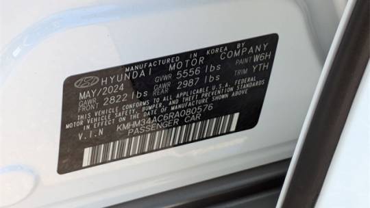 2024 Hyundai IONIQ 6 KMHM34AC6RA080576