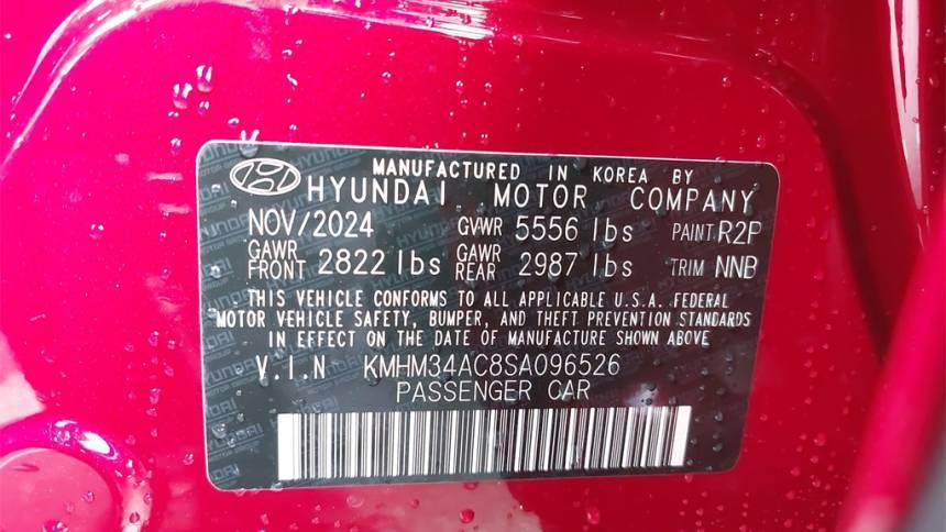 2025 Hyundai IONIQ 6 KMHM34AC8SA096526