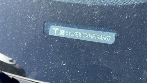 2022 Tesla Model 3 5YJ3E1ECXNF194567