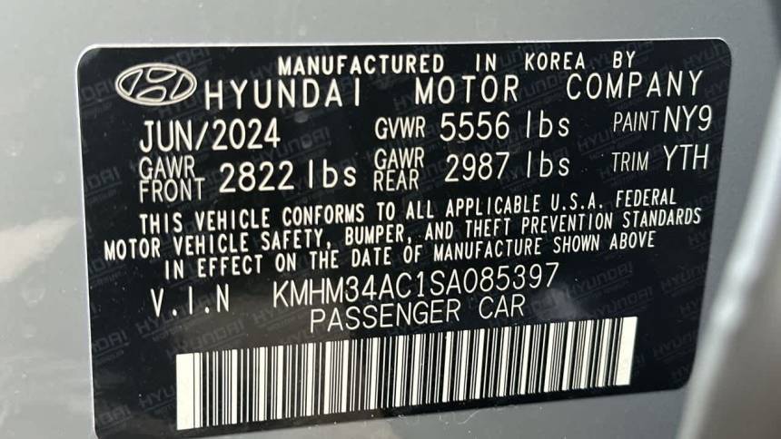 2025 Hyundai IONIQ 6 KMHM34AC1SA085397