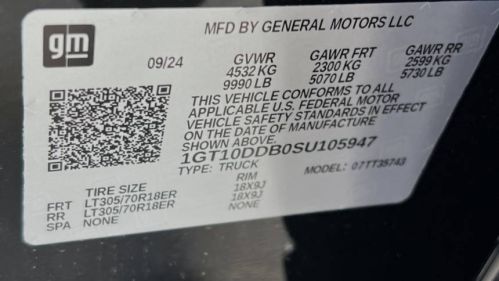 2025 GMC HUMMER EV Pickup 1GT10DDB0SU105947