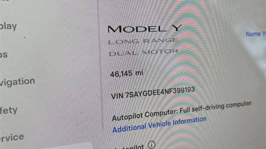 2022 Tesla Model Y 7SAYGDEE4NF399193