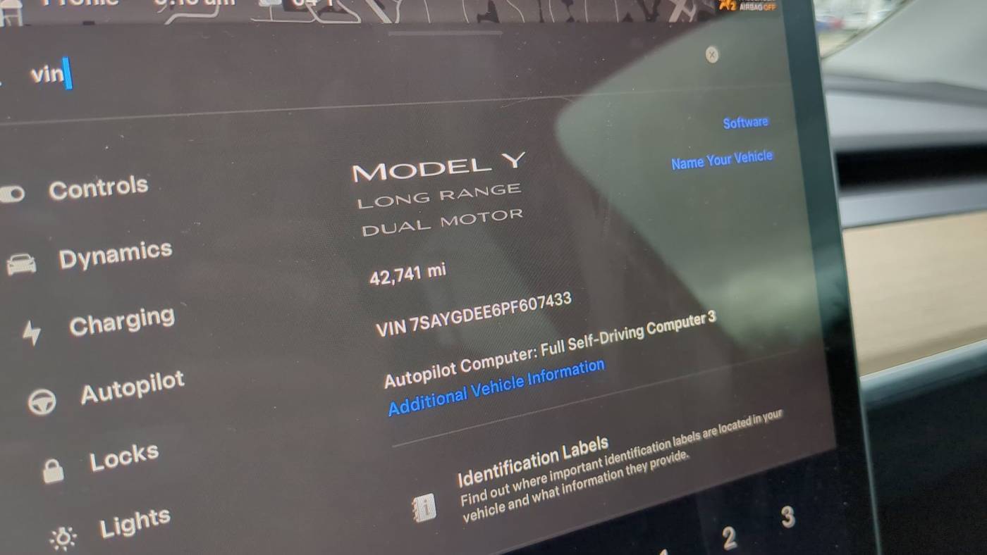 2023 Tesla Model Y 7SAYGDEE6PF607433