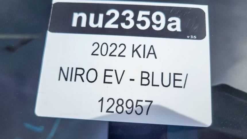 2022 Kia NIRO EV KNDCE3LG8N5128957