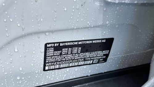 2025 BMW i4 WBY43HD03SFU31755