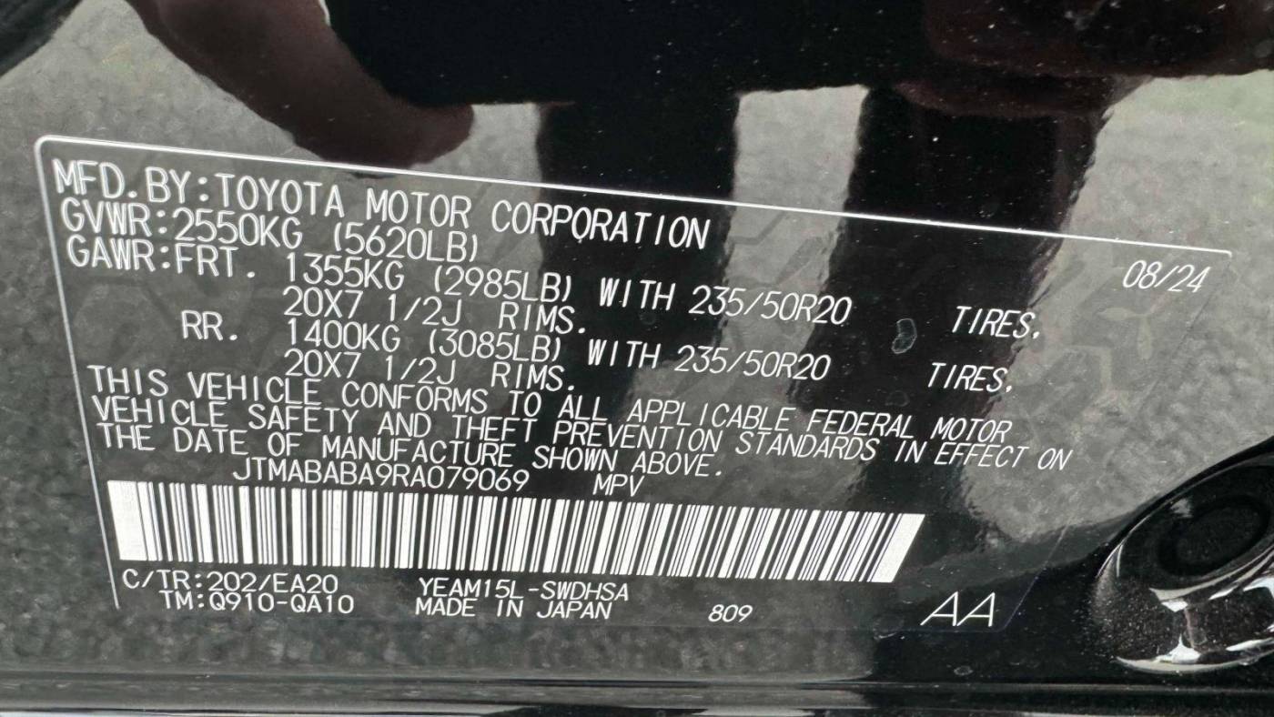 2024 Subaru Solterra JTMABABA9RA079069