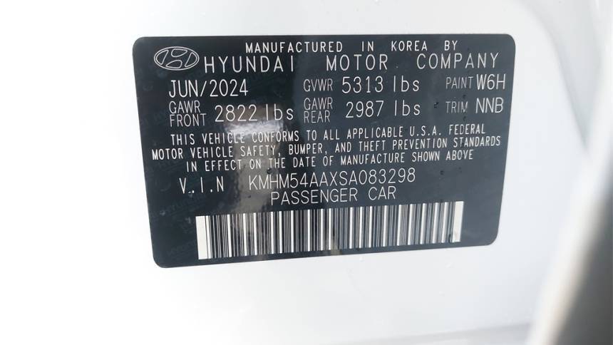 2025 Hyundai IONIQ 6 KMHM54AAXSA083298