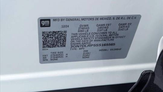 2025 Chevrolet Equinox EV 3GN7DLRP5SS165565