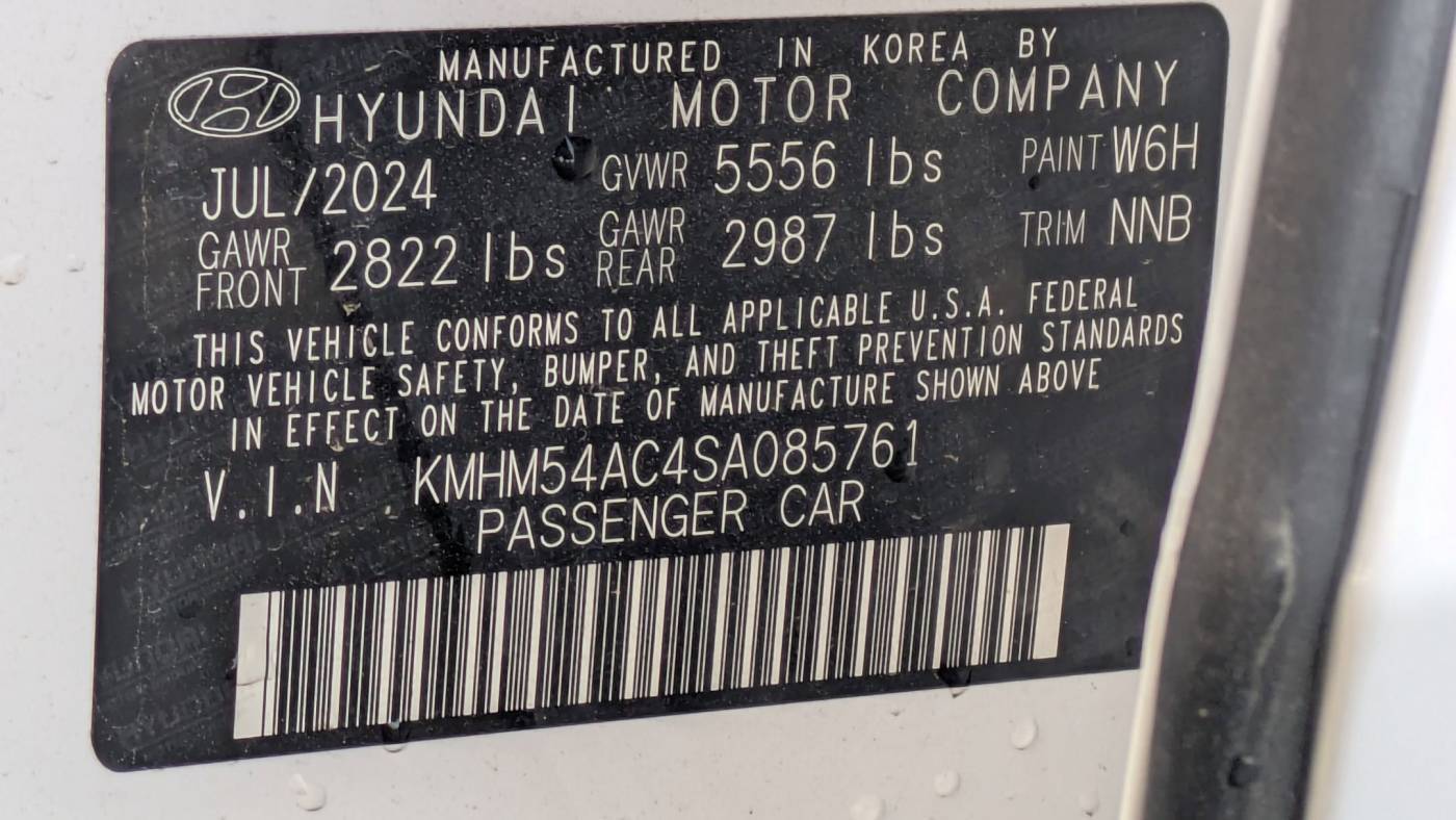 2025 Hyundai IONIQ 6 KMHM54AC4SA085761
