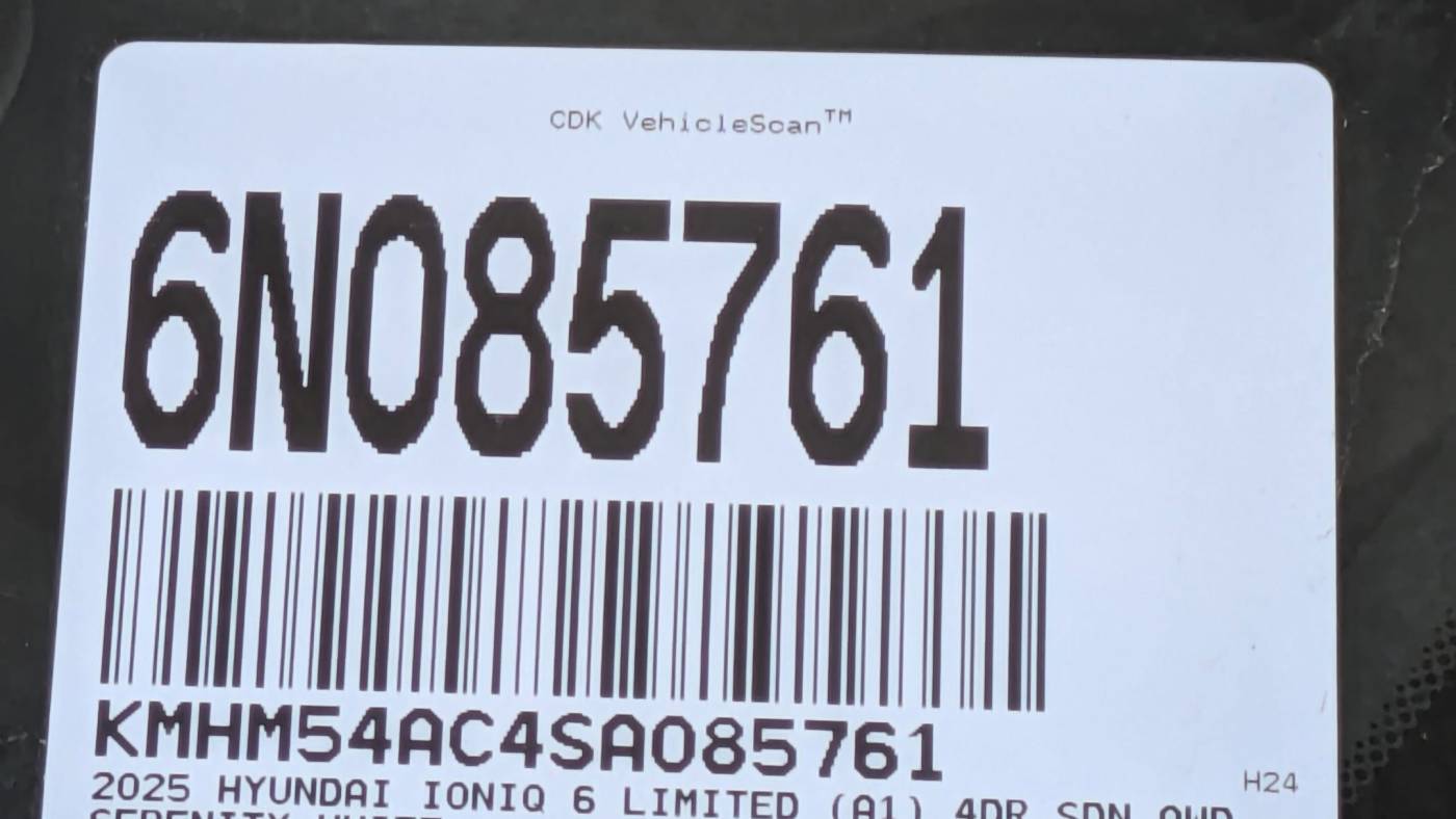 2025 Hyundai IONIQ 6 KMHM54AC4SA085761