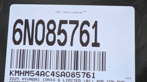 2025 Hyundai IONIQ 6 KMHM54AC4SA085761