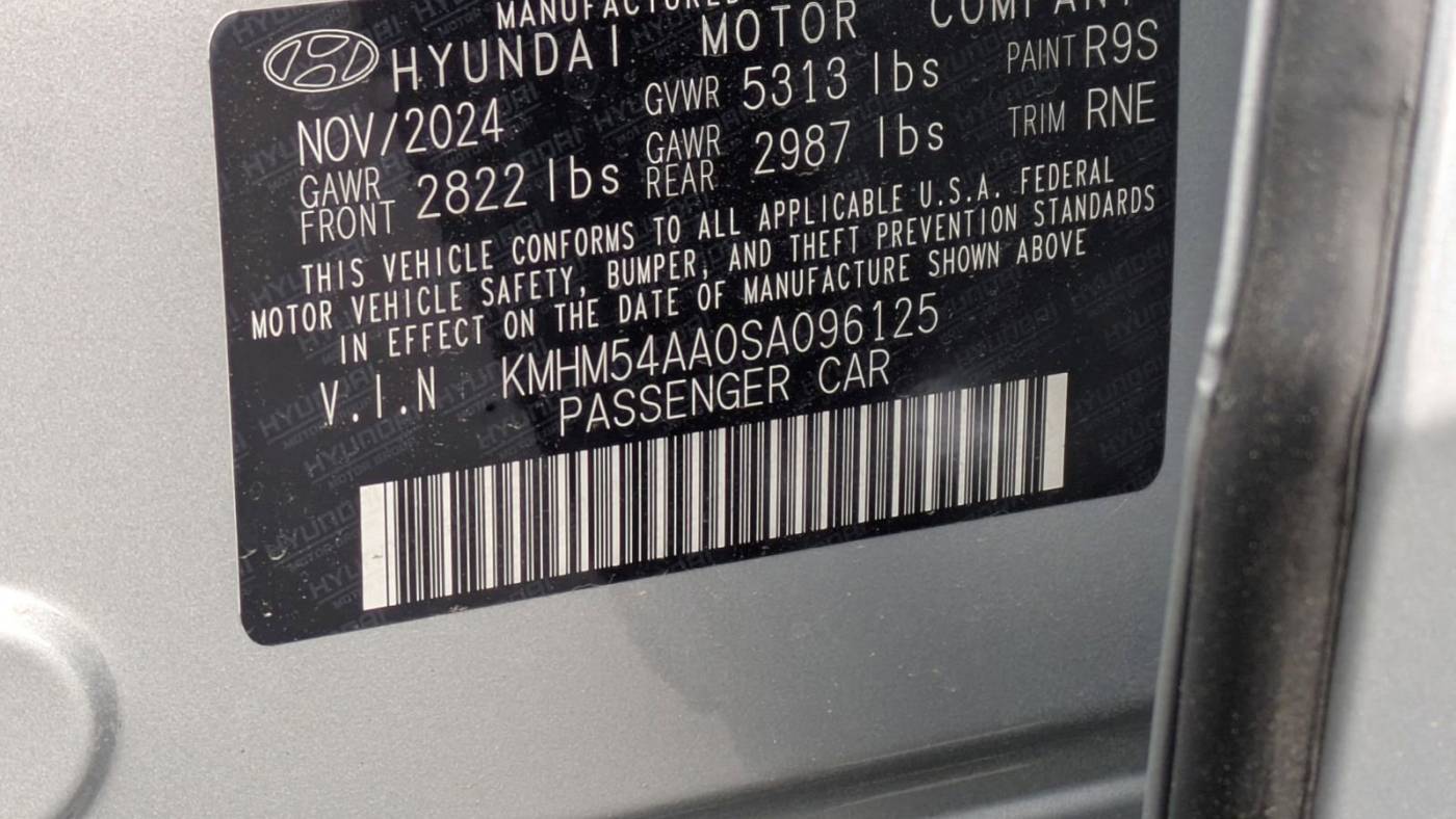 2025 Hyundai IONIQ 6 KMHM54AA0SA096125