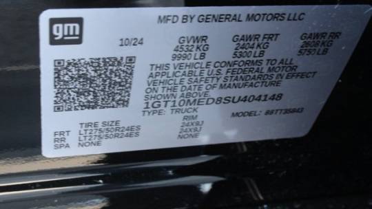 2025 GMC Sierra EV 1GT10MED8SU404148