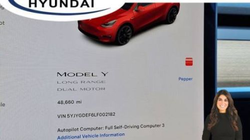 2020 Tesla Model Y 5YJYGDEF6LF002182