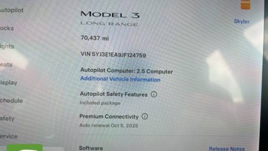 2018 Tesla Model 3 5YJ3E1EA9JF124759