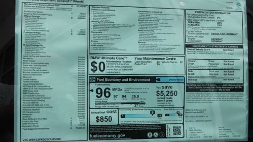 2025 BMW i5 WBY33FK06SCU83000