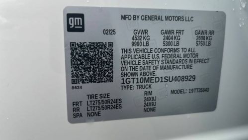 2025 GMC Sierra EV 1GT10MED1SU408929