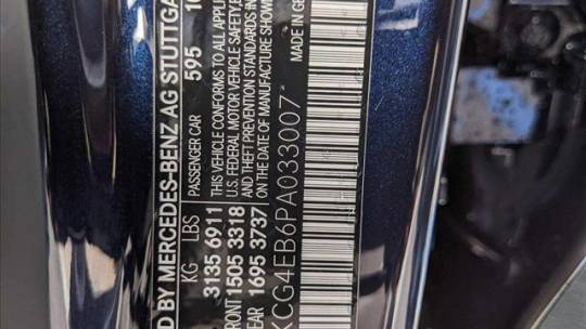 2023 Mercedes EQS Sedan W1KCG4EB6PA033007