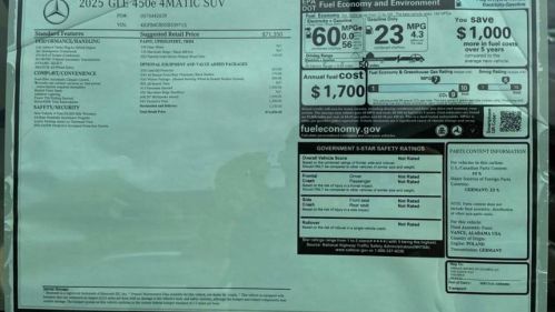 2025 Mercedes GLE 4JGFB4GB5SB339715