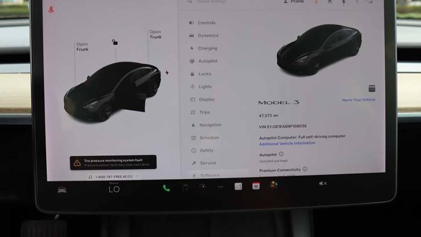 2022 Tesla Model 3 5YJ3E1EA8NF108039