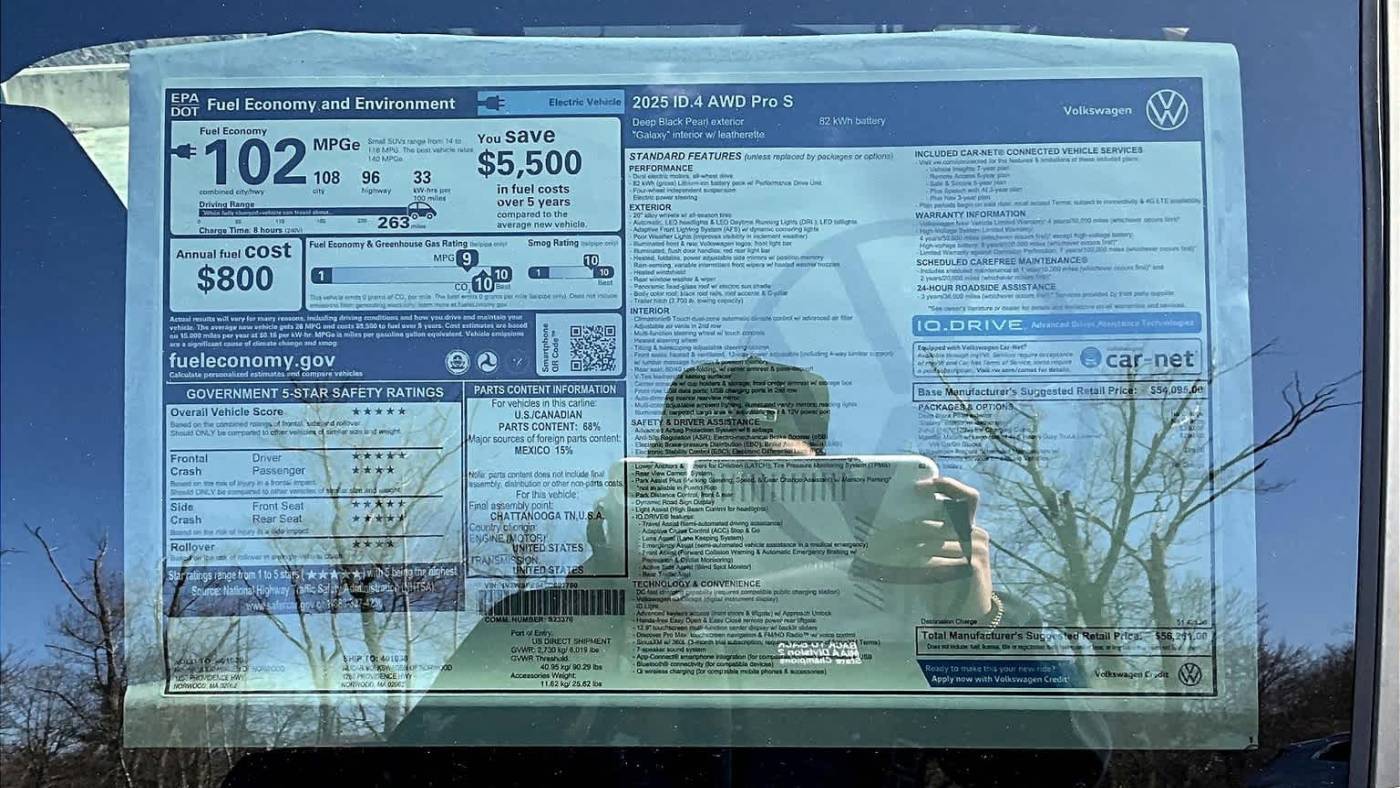 2025 Volkswagen ID.4 1V2WSPE84SC001700