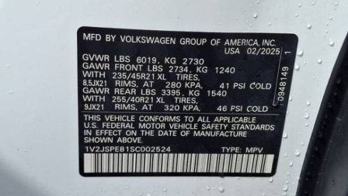 2025 Volkswagen ID.4 1V2JSPE81SC002524