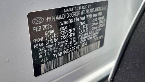 2025 Hyundai IONIQ 5 7YAKN4DA8SY010664