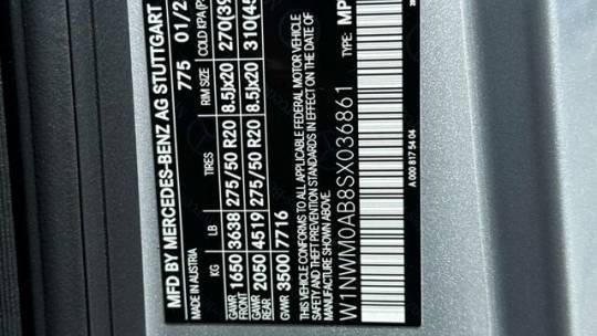 2025 Mercedes Electric G-Class W1NWM0AB8SX036861
