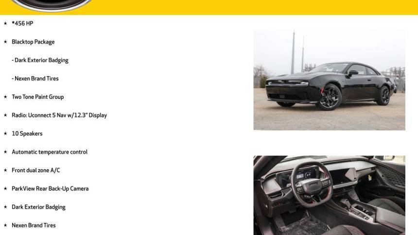 2025 Dodge Charger Daytona 2C3CDBCK9SR547307