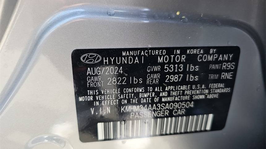 2025 Hyundai IONIQ 6 KMHM34AA3SA090504