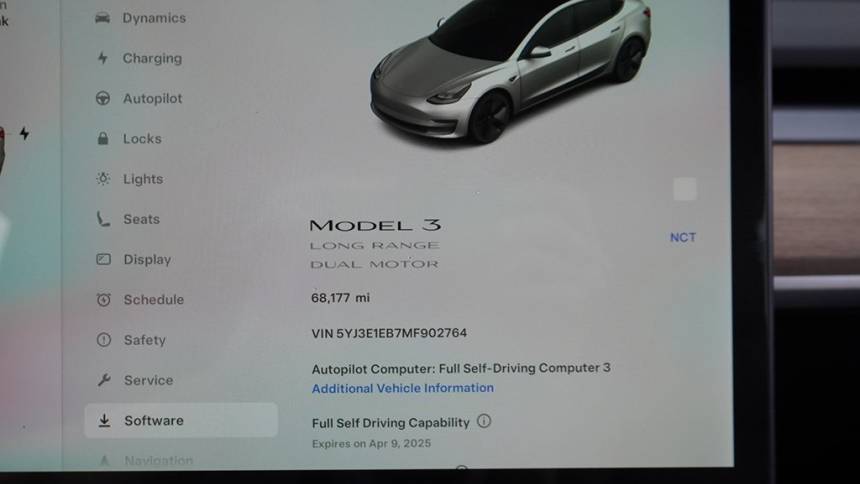 2021 Tesla Model 3 5YJ3E1EB7MF902764