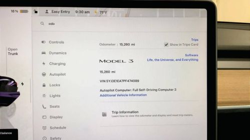 2023 Tesla Model 3 5YJ3E1EA7PF474089