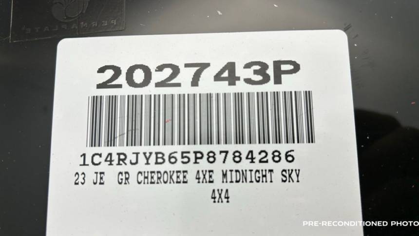 2023 Jeep Grand Cherokee 1C4RJYB65P8784286