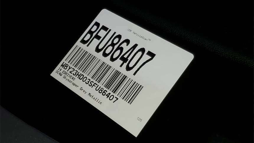 2025 BMW i4 WBY23HD03SFU86407