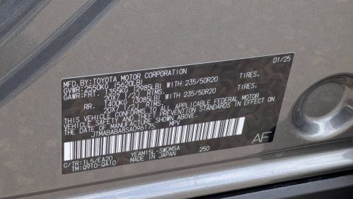 2025 Subaru Solterra JTMABABA8SA096175