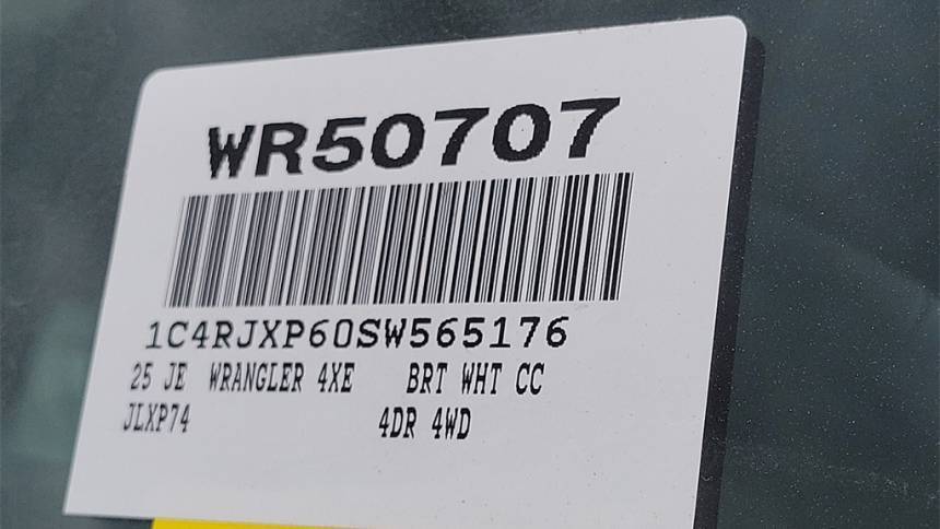 2025 Jeep Wrangler 1C4RJXP60SW565176