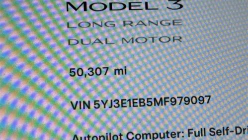 2021 Tesla Model 3 5YJ3E1EB5MF979097