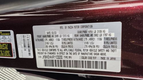 2024 Mazda CX-90 JM3KKEHAXR1103230